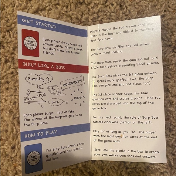 NOT Parent Approved Card Game - Picture 3 of 3